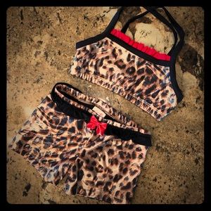 Girls “California Kisses” brand dance outfit